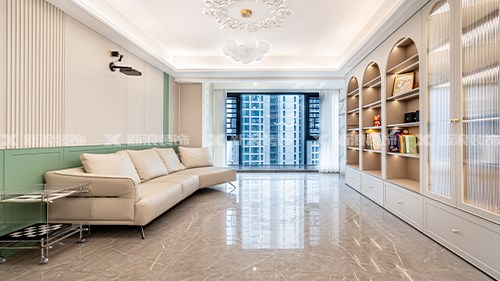 143m²精裝全屋定制，法式奶油溫馨實(shí)用|長(zhǎng)沙全屋整裝