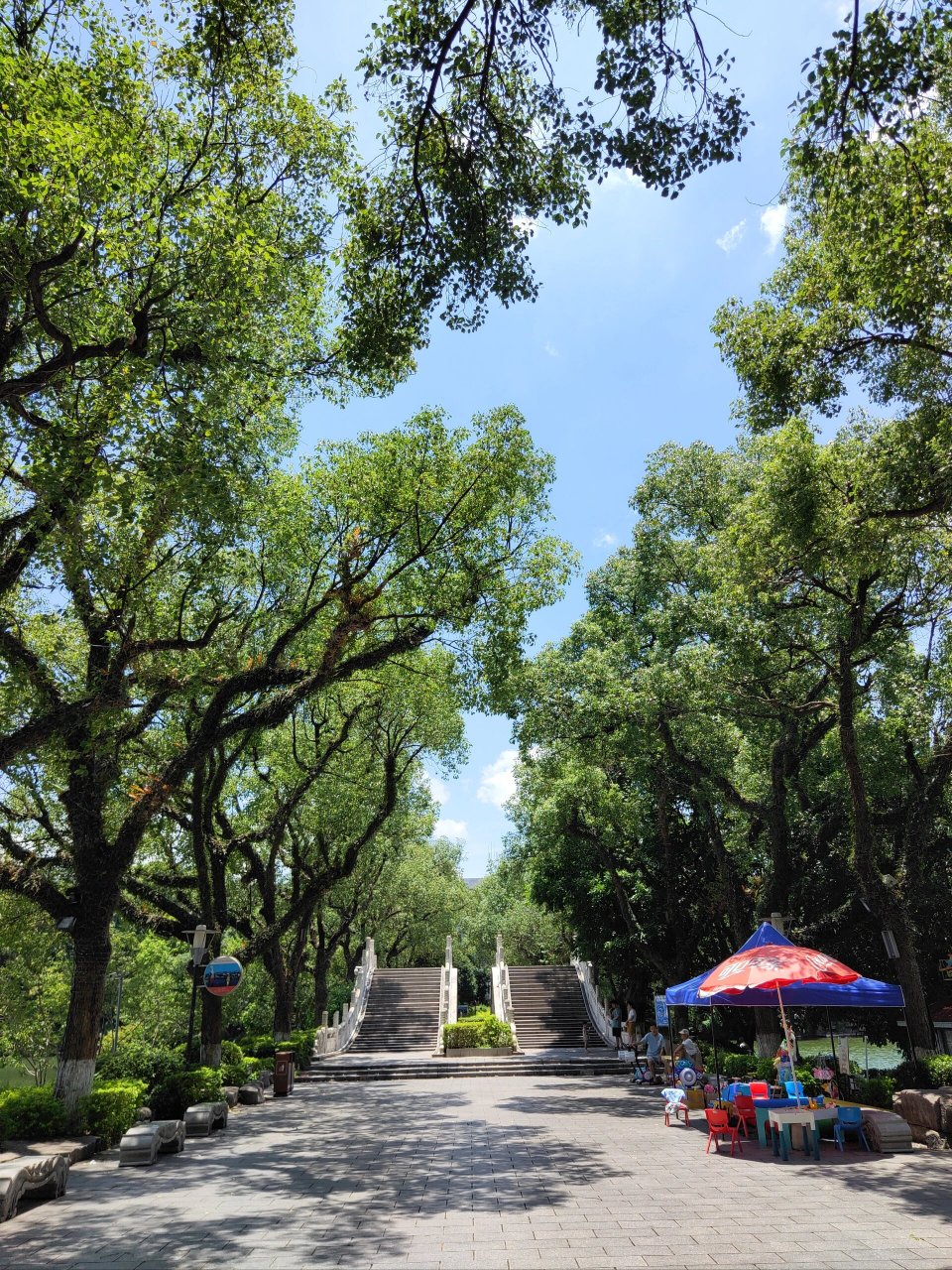 桂林開放式的榕湖景區(qū)實(shí)在太美麗 免費(fèi)游覽,開放式管理,景色宜人,天空